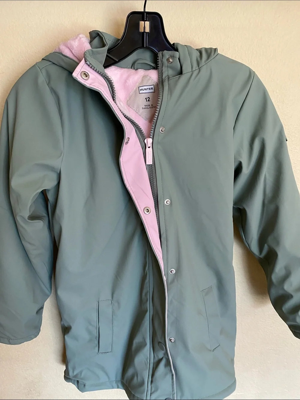 Hunter Girls Plush-Lined Puffer Jacket